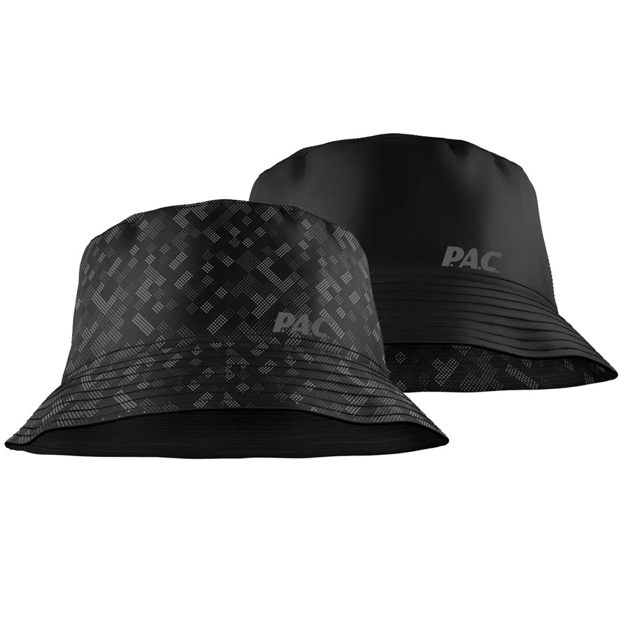 klobouk P.A.C. Ledras Bucket Hat Black AOP